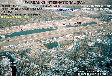抵达 Fairbanks International (FAI)